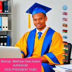 Vice Chancellor Bishop Mathew osei Asare